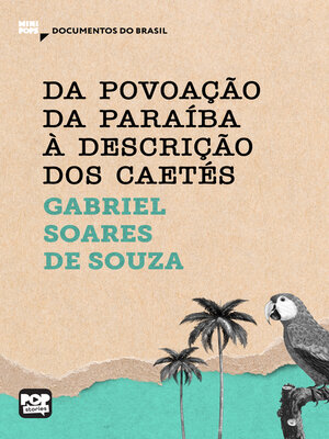 cover image of Da povoação da Paraíba à descrição dos Caetés